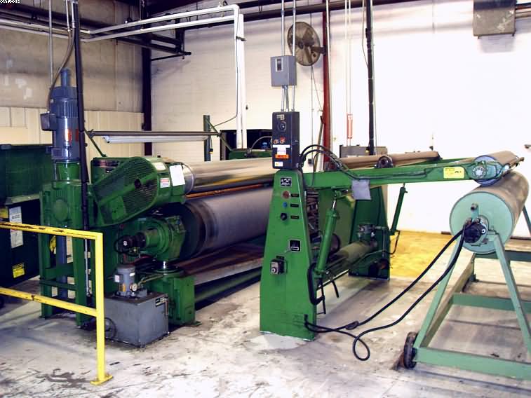 VERDUIN Calender, two roll, 76" wide, 1984 yr.